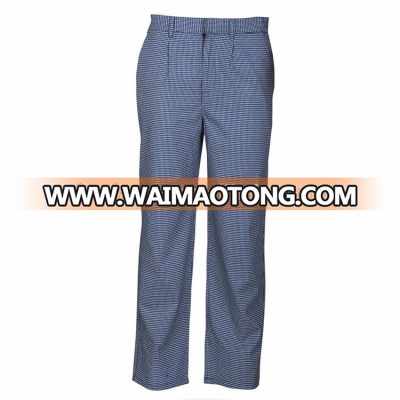 chef-3019 100% Cotton Wholesale Quality-Assured Chef Coat Uniform Pants,man pants men