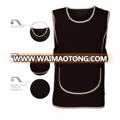 apron-5009 Plain dyeing Waterproof Soil Release Brushed TeflonAprons