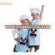 Promotional kids chef hat and apron With Logo/kids chef hat and apron /Customized kids chef hat and apron